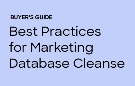 Top Practices for a Marketing Database Cleanse